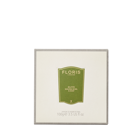 Floris London - Elite - Rasierseife & Holzschale