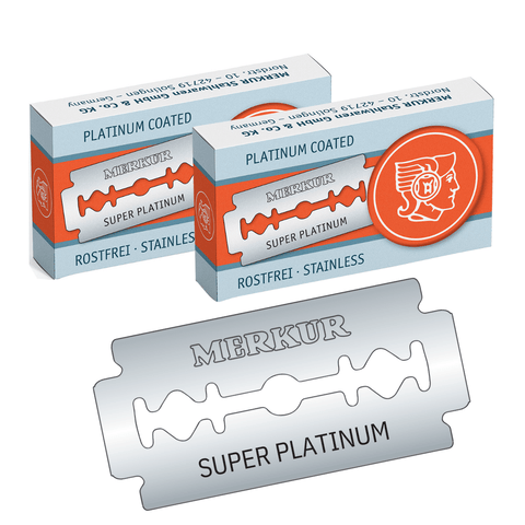 Merkur - Super Platinum - Rasierklingen