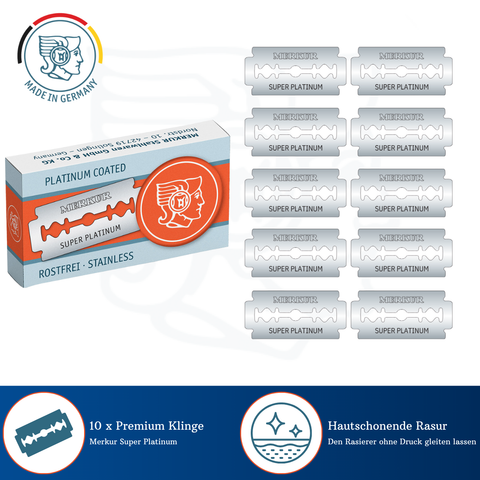 Merkur - Super Platinum - Rasierklingen